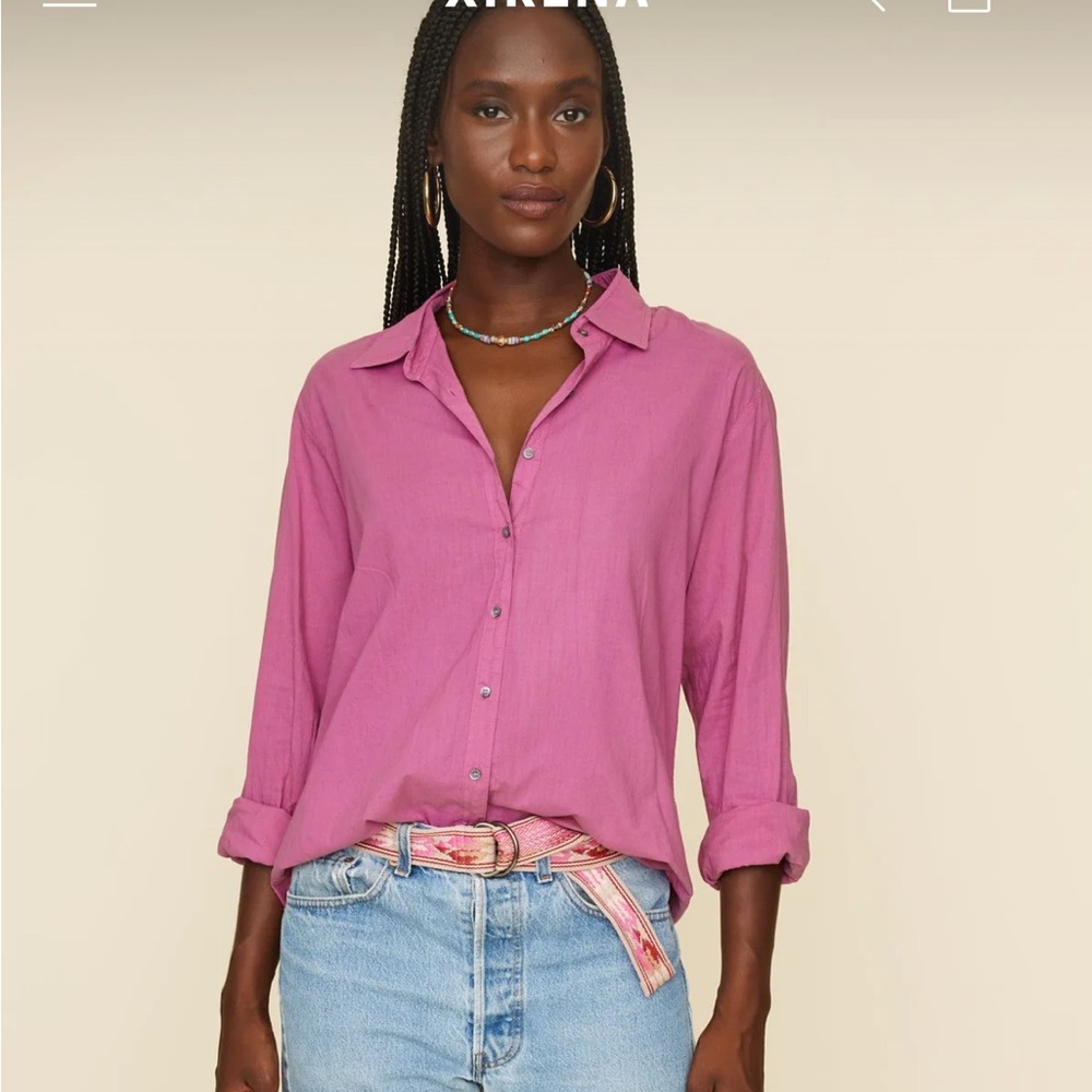 Xirena rose tea Beau shirt small, never worn.